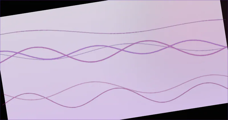 wave pattern for The Coziest Video Games to Unwind With Before Bed